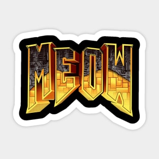 MEOW Sticker